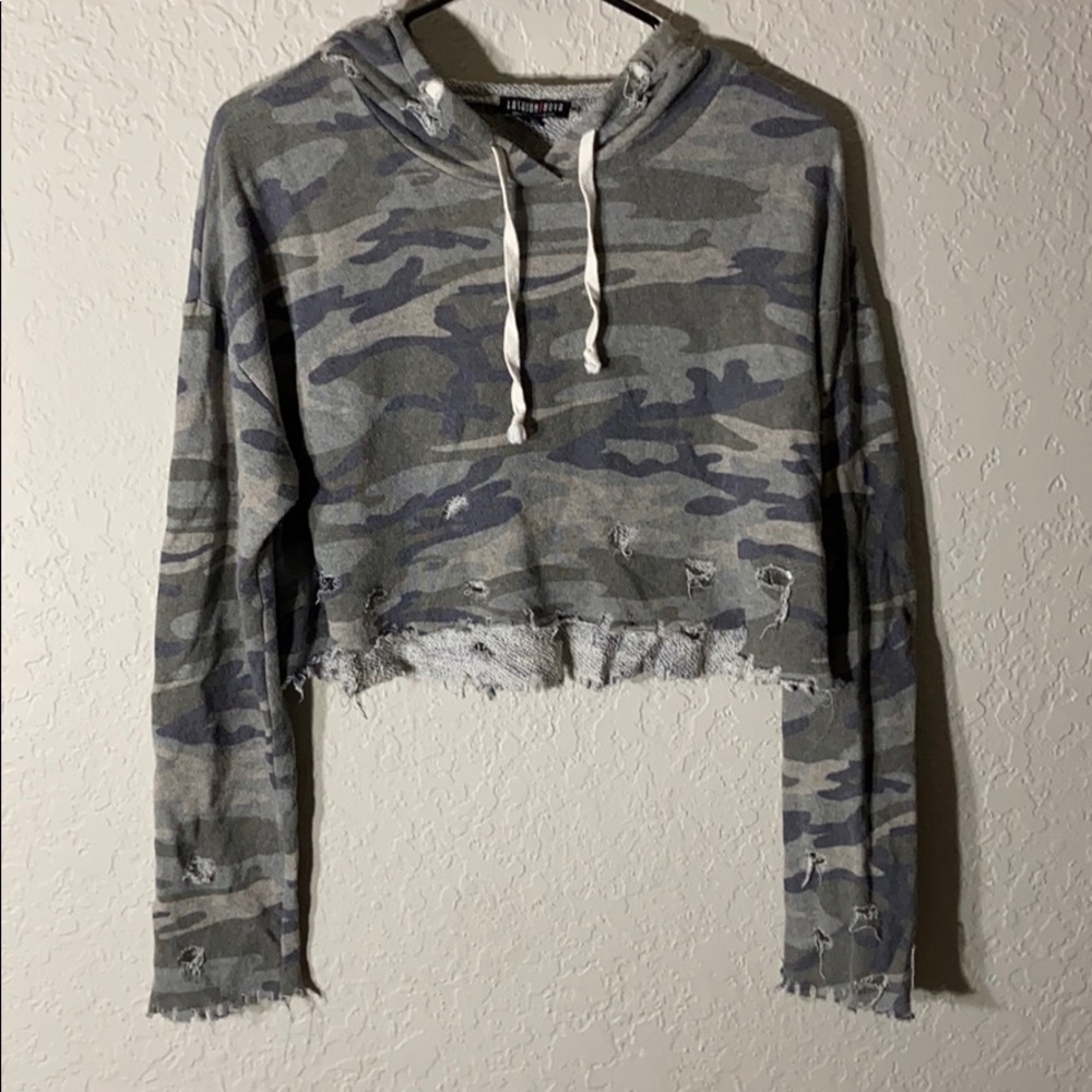 🚨ARMY CROP-TOP LONG SlEEVE🚨